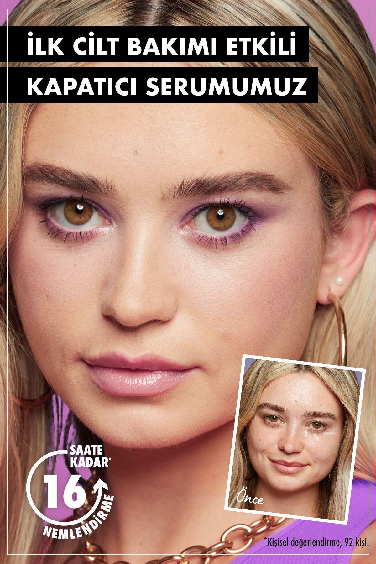 NYX Professional Makeup Bare With Me Kapatıcı Serum 02 Light Concealer - Görsel 2