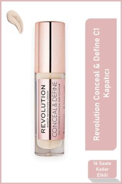 Revolution Conceal Define C1 Mat Bitişli 16 Saat Etkili Kapatıcı