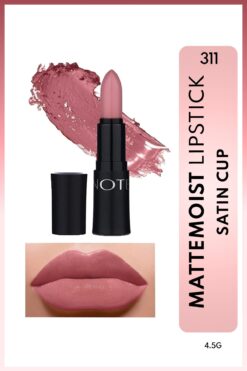 NOTE Mattemoist Lipstick Mat Bitişli Ruj 311 Satin Cup - Pembe Nude