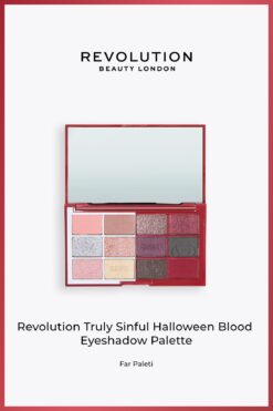 Revolution Truly Sinful Eyeshadow Palette - Far Paleti Blood