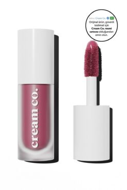 Cream Co. Glow Tint Rich Berry 502 | Allık Ruj Göz Farı Makyaj Nemlendirici | Bordo | Hyaluronik Asit Peptit