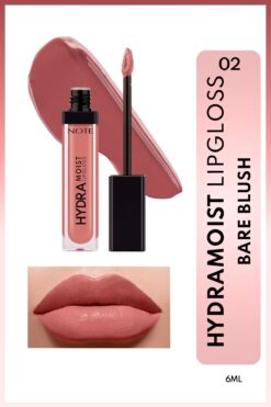 NOTE Hydramoist Lipgloss Nemlendirici Dudak Parlatıcısı - 02 Bare Blush - Nude