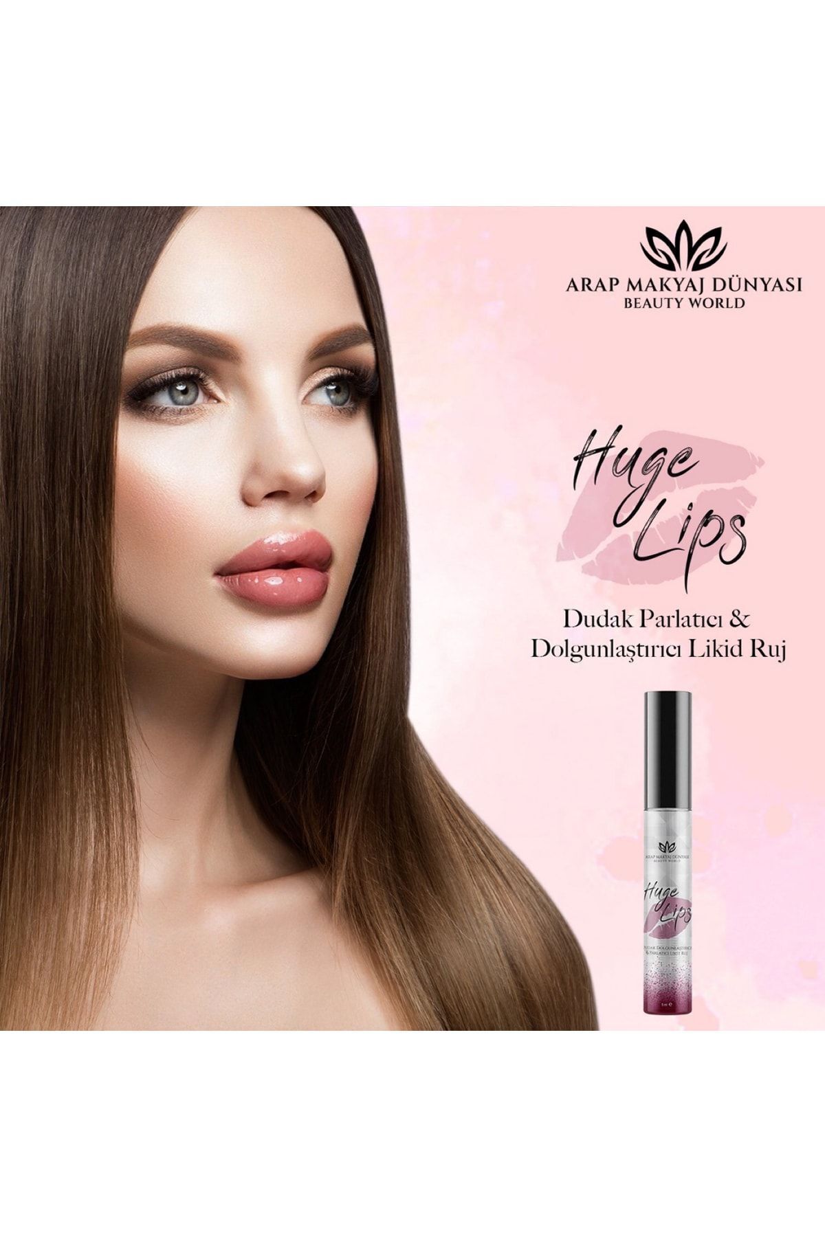 Arap Makyaj Dünyası Dudak Dolgunlaştırıcı Ve Parlatıcı Ruj - Görsel 2