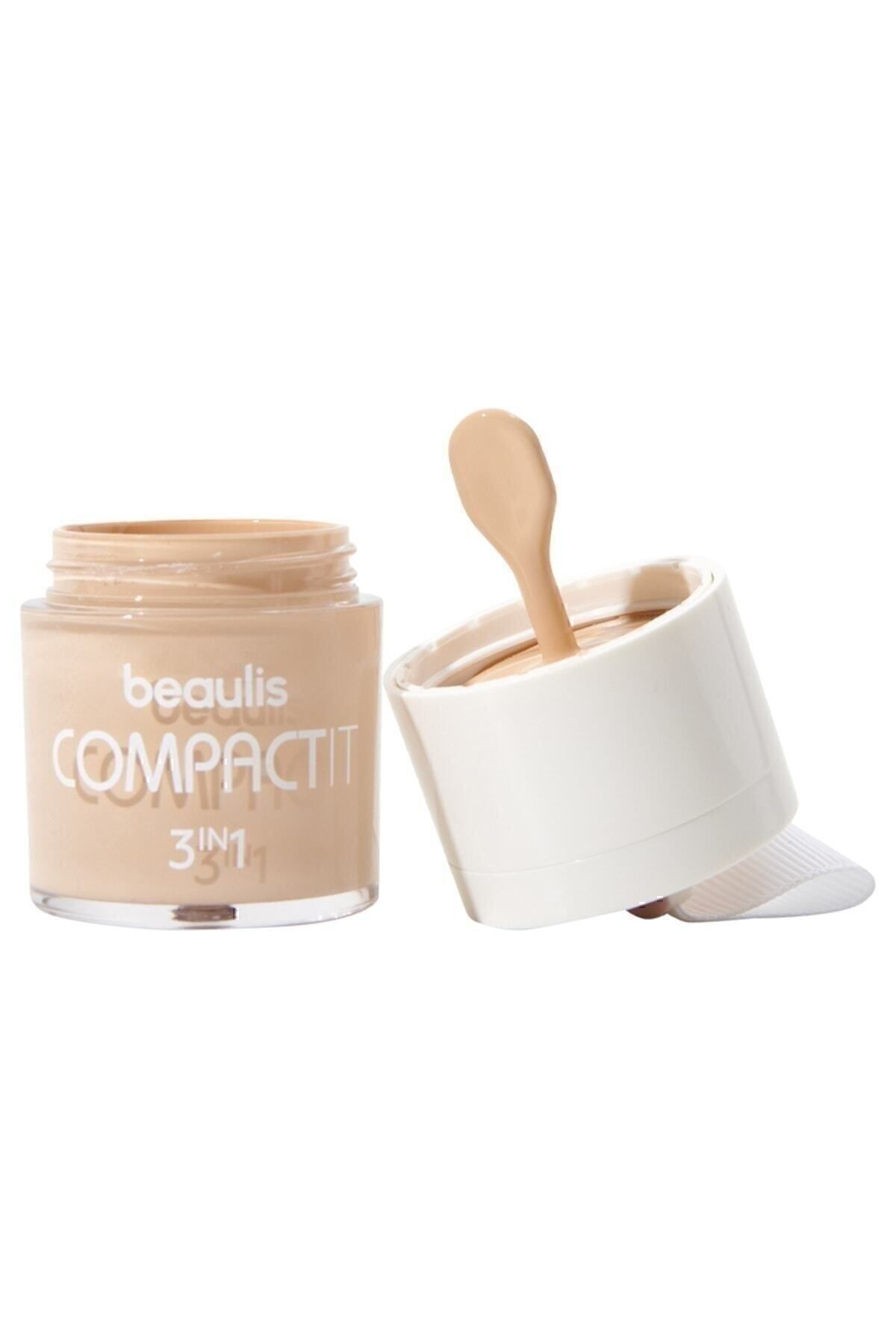 beaulis Fondöten & Allık & Kapatıcı-compact It, 108 Sand Sensation - Görsel 2