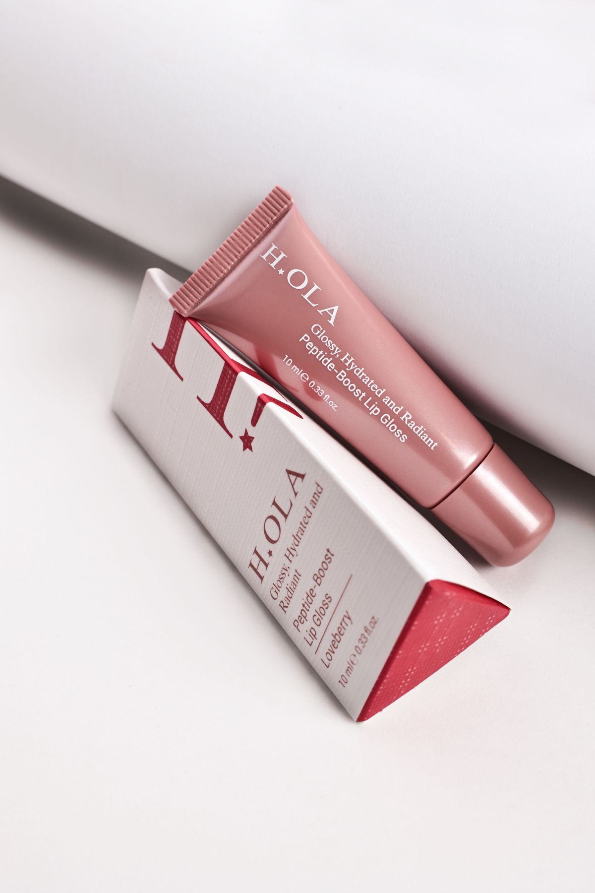 h.OLA Lip Gloss | Dudak Parlatıcısı | Kalıcı, Yüksek Pigmentli | Peptide-boost | Loveberry - Görsel 2