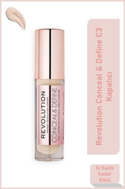 Revolution Conceal Define 16 Saat Etkili Mat Bitişli Kapatıcı No: C3