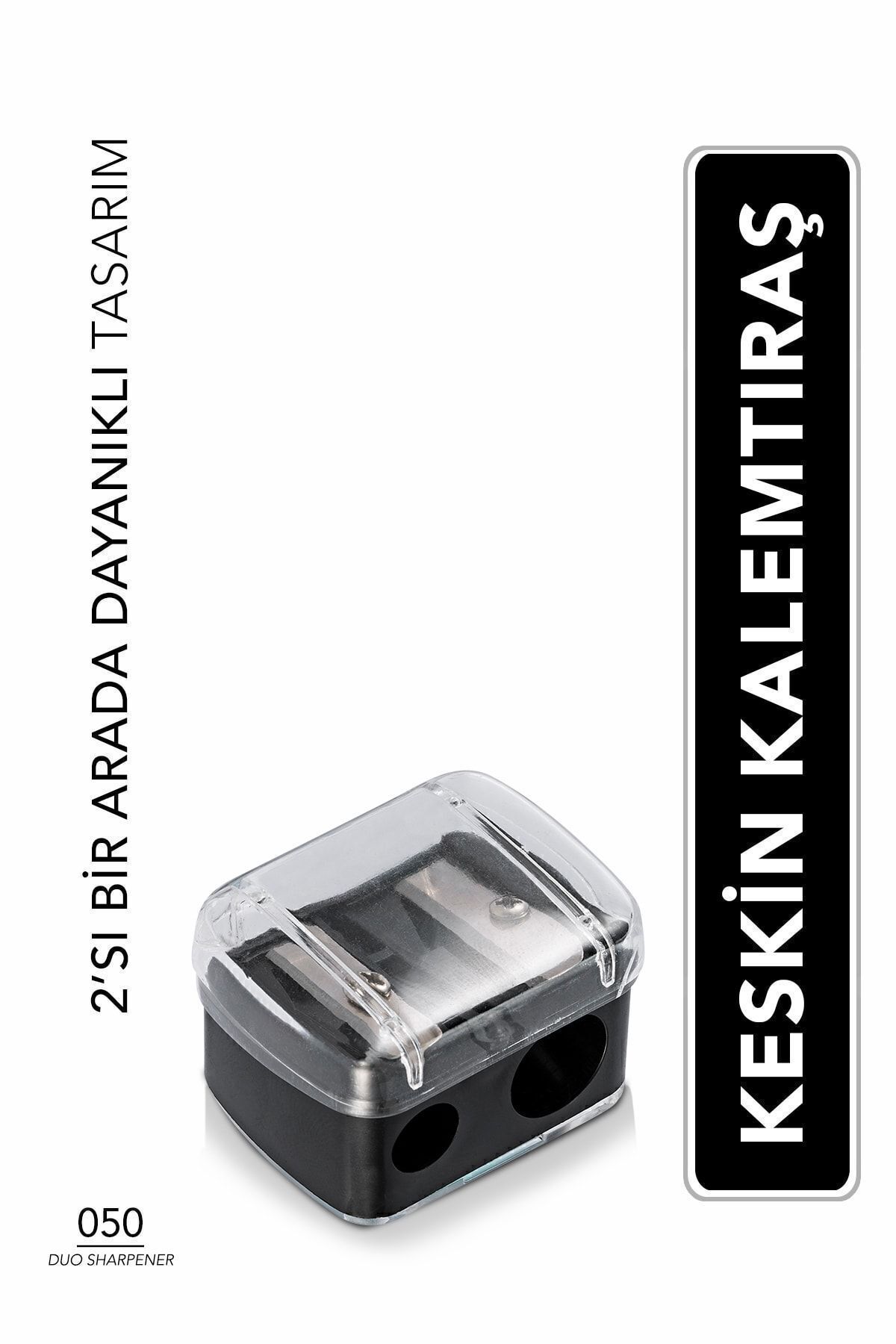 Flormar Ikili Kalemtıraş - Duo Sharpener - 050 - 8690604598601