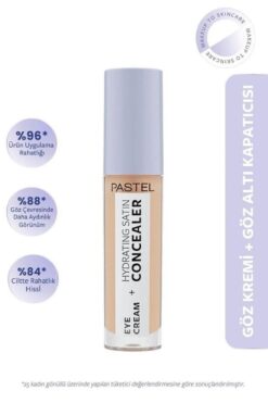 Pastel Eye Cream Hydrating Satin Concealer 63 - Göz Kremi Göz Altı Kapatıcısı Milkshake