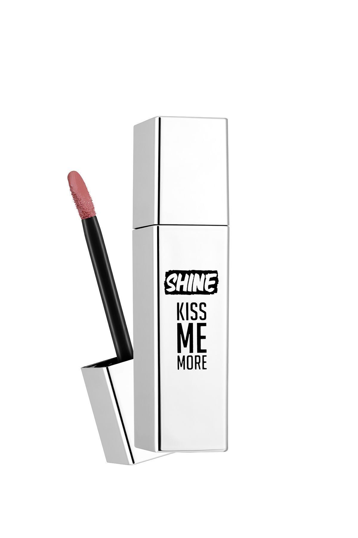 Flormar Kalıcı Parlak Likit Ruj (AÇIK GÜL KURUSU) - Shine Kiss Me More Lls - 005 Bare Beauty - 8682536083751 - Görsel 2