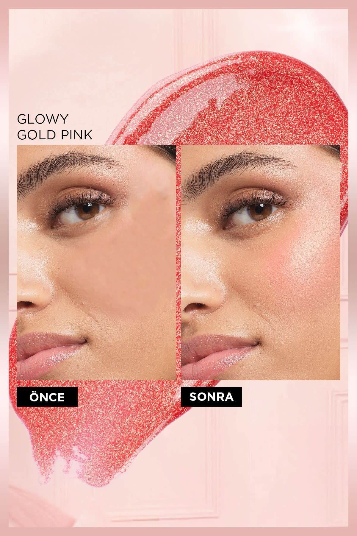 L'Oreal Paris Lumi Blush Likit Allık - 625 Glowy Gold Pink - Görsel 2