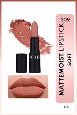 NOTE Mattemoist Lipstick Mat Bitişli Ruj 309 Note Soft - Nude