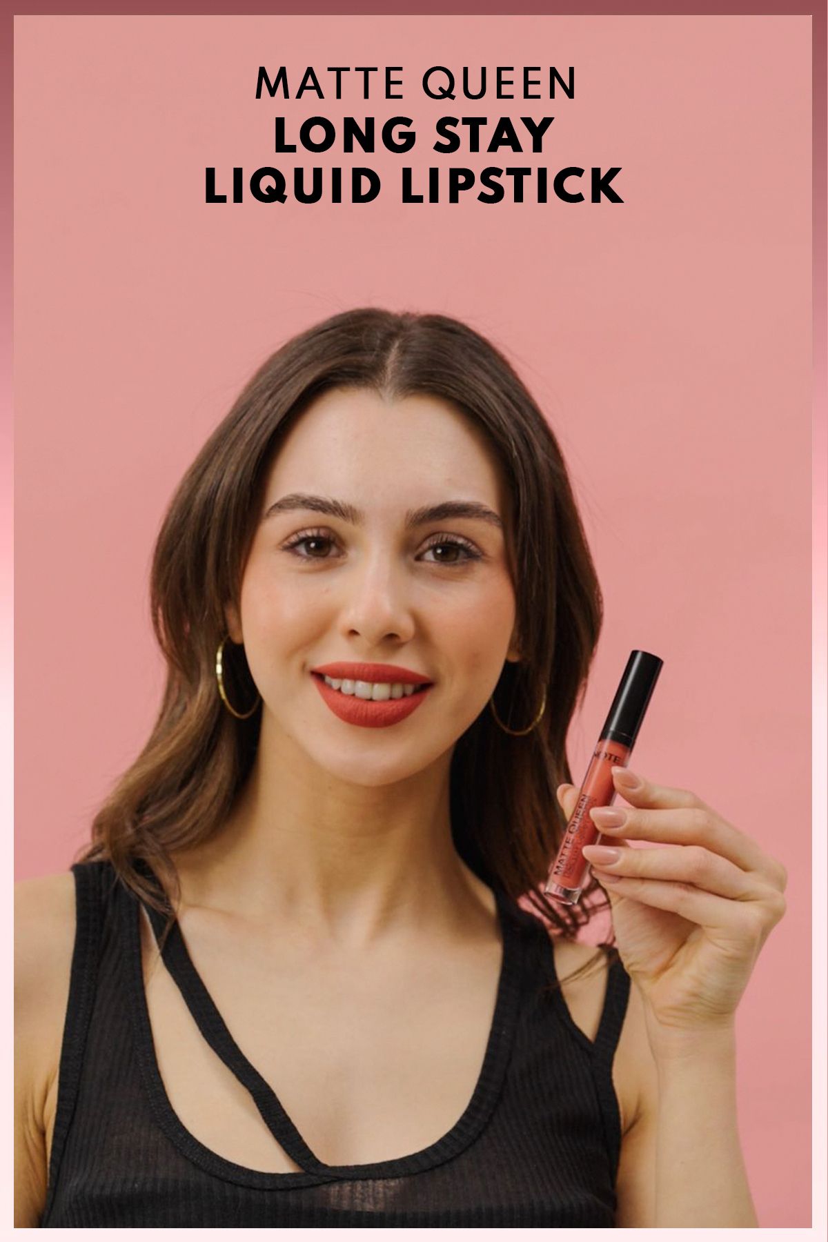 NOTE Matte Queen Lipstick Kalıcı Mat Likit Ruj - 06 Noble Rose - Nude - Görsel 2