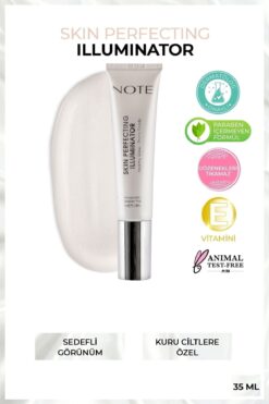 NOTE Skin Perfecting Illuminator Aydınlatıcı Kuru Ciltlere Özel Makyaj Bazı