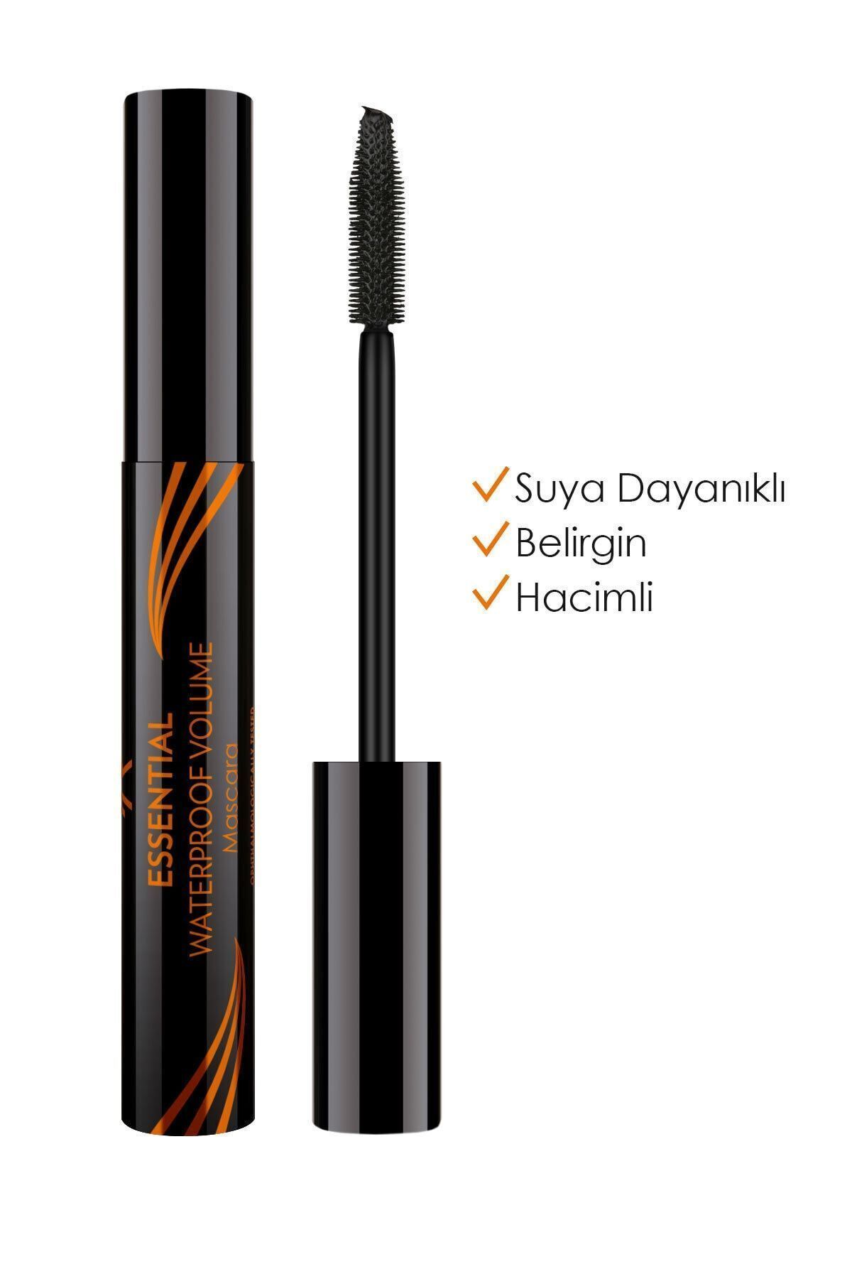 Golden Rose Essential Waterproof Mascara Suya Dayanıklı Maskara 8 ml - Görsel 2