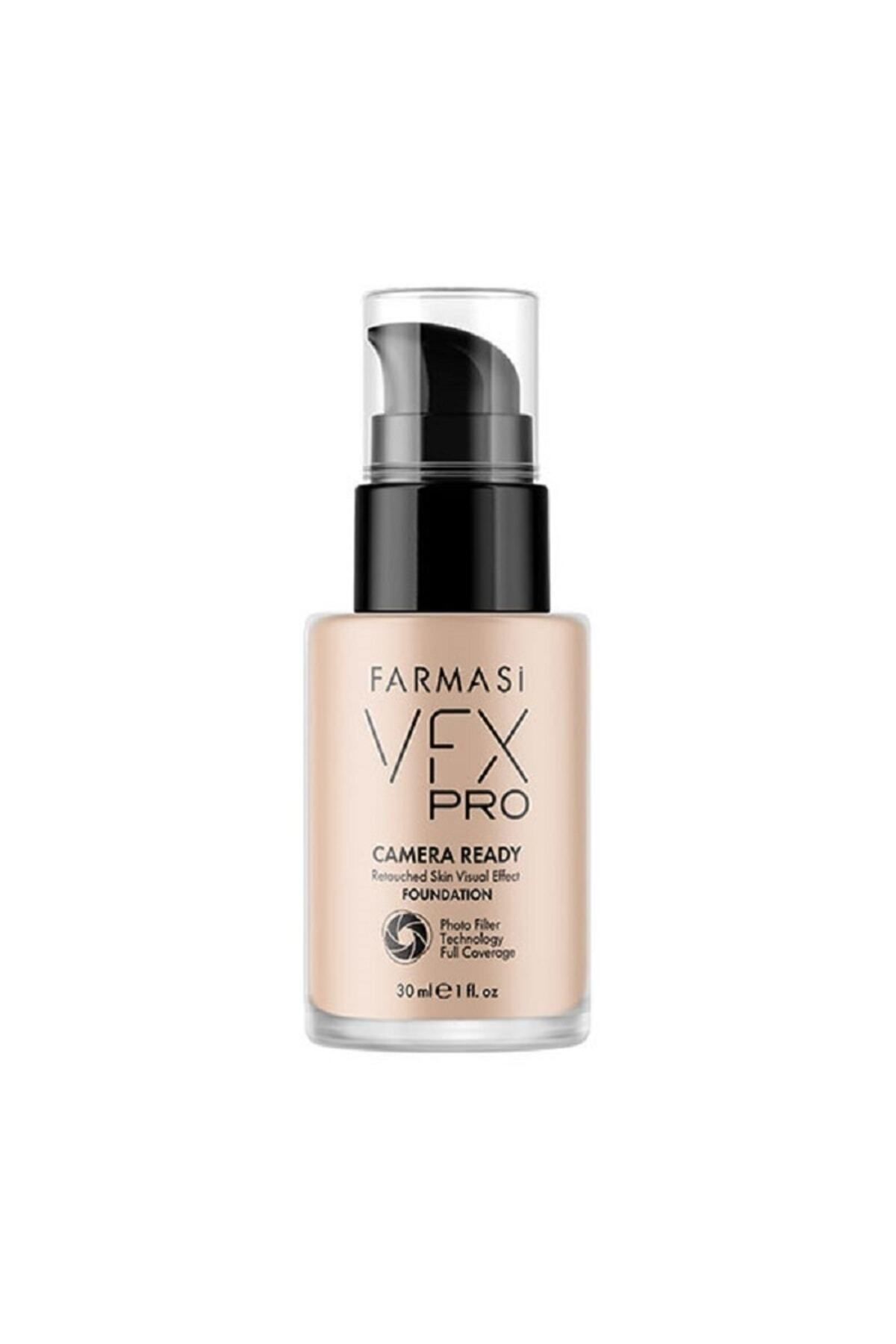 Farmasi Vfx Pro Camera Ready Fondöten Porcelain 30ml