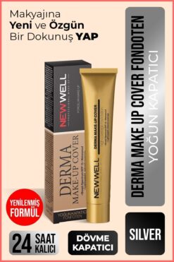 New Well Derma Makeup Cover Yoğun Kapatıcı Fondöten 03