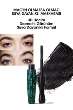 M.A.C Siyah Maskara - In Extreme Dimension Waterproof Mascara Dimensional Black 13 g 773602332793