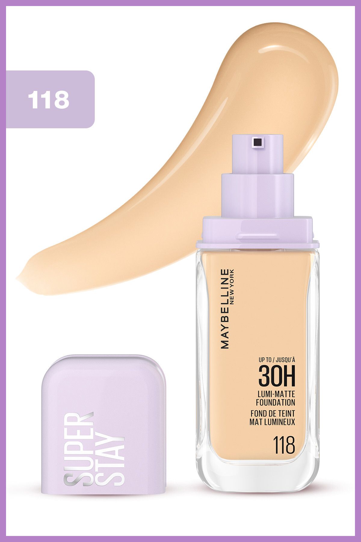 Maybelline New York Super Stay Lumi Matte Fondöten - 118 - Görsel 2