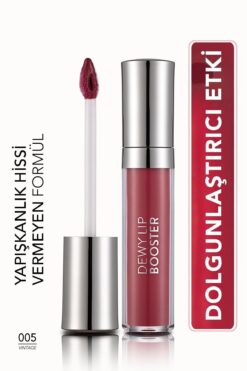 Flormar Dolgunlaştırıcı Dudak Parlatıcısı- Dewy Lip Booster - 005 Vintage - 8690604619078