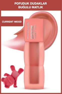 Maybelline New York Maybelline Super Stay Teddy Tint Uzun Süre Kalıcı Likit Mat Tint 10 Current Mood