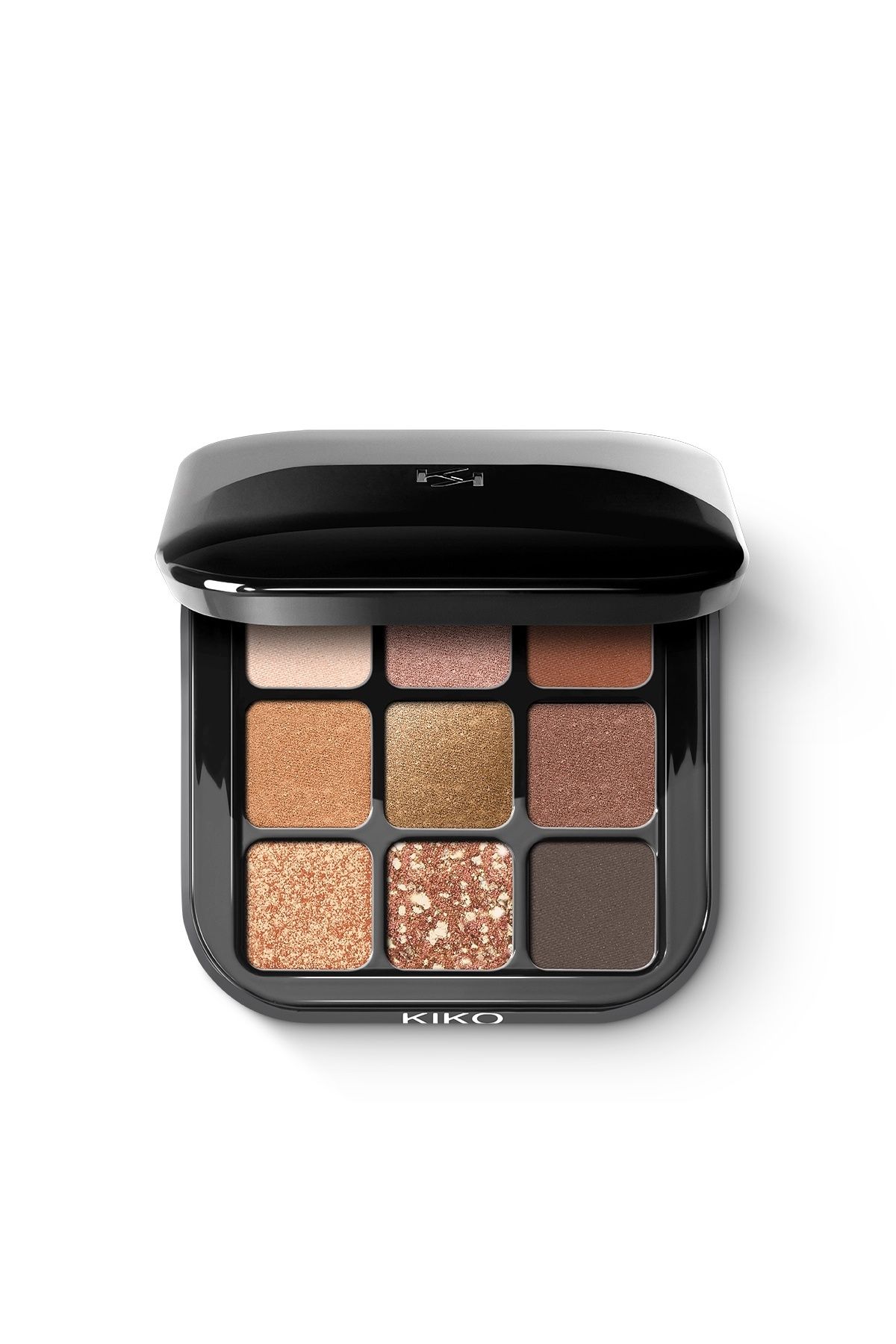 Kiko GÖZ FARI - NEW GLAMOUR MULTI FINISH EYESHADOW PALETTE - 02 Sunset Vibes