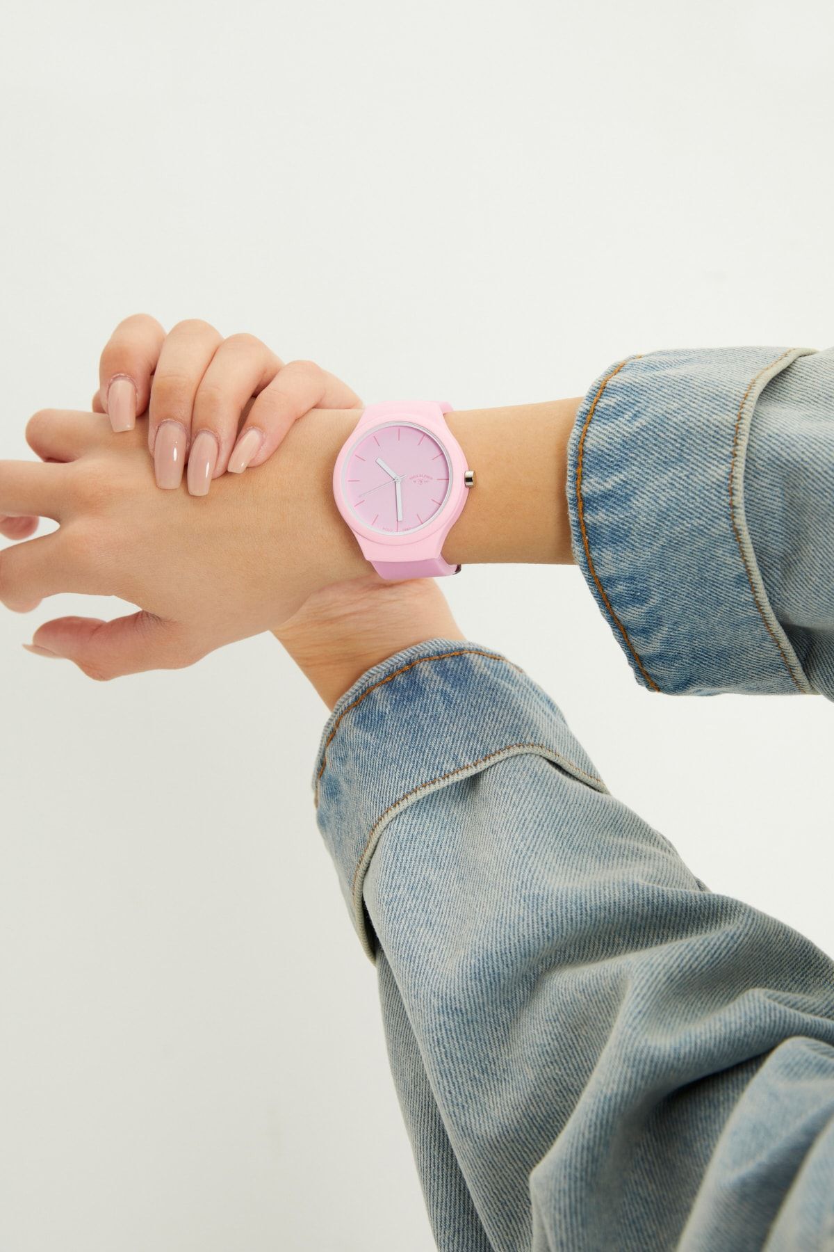 Aqua Di Polo 1987 Pembe Kadın Slikon Kol Saati APSR1-A9650-USPPP - Görsel 2