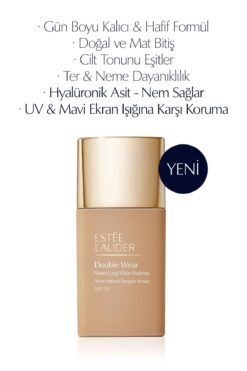 Estee Lauder Double Wear Sheer Işıltı ve Nem Etkili Hafif Dokulu Fondöten SPF20 - 30ml Renk:2W1 Dawn
