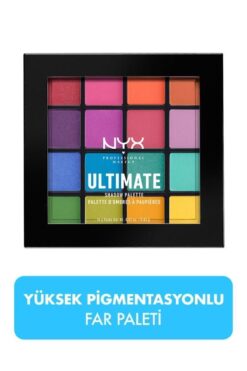 NYX Professional Makeup Göz Farı Paleti - Ultimate Shadow Palette Brights 800897017651