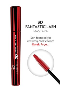 Golden Rose 3D Fantastic Lash Mascara İçerikli 3D Fantastik Maskara 10 ml
