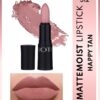 NOTE Mattemoist Lipstick Mat Bitişli Ruj 312 Happy Tan - Nude