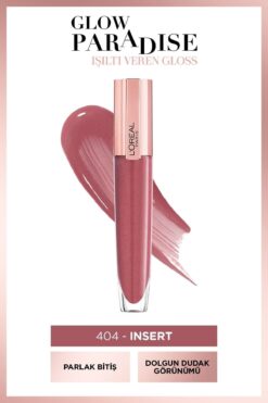 L'Oreal Paris Glow Paradise Balm in Gloss - Işıltı Veren Parlatıcı 404 I Insert