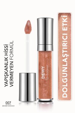 Flormar Dolgunlaştırıcı Dudak Parlatıcısı- Dewy Lip Booster -007 Bronze Elegance- 8682536093941