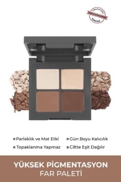 Alix Avien Expressive Harmony Eyeshadow Palette 803 Mild Coffees