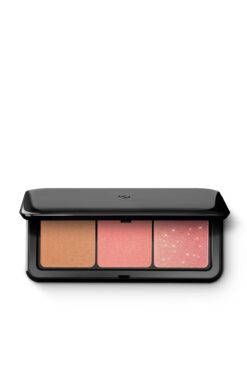 Kiko Pudra Allık - Multi Finish Trio Blush & Bronzer Palette 01 - Coral