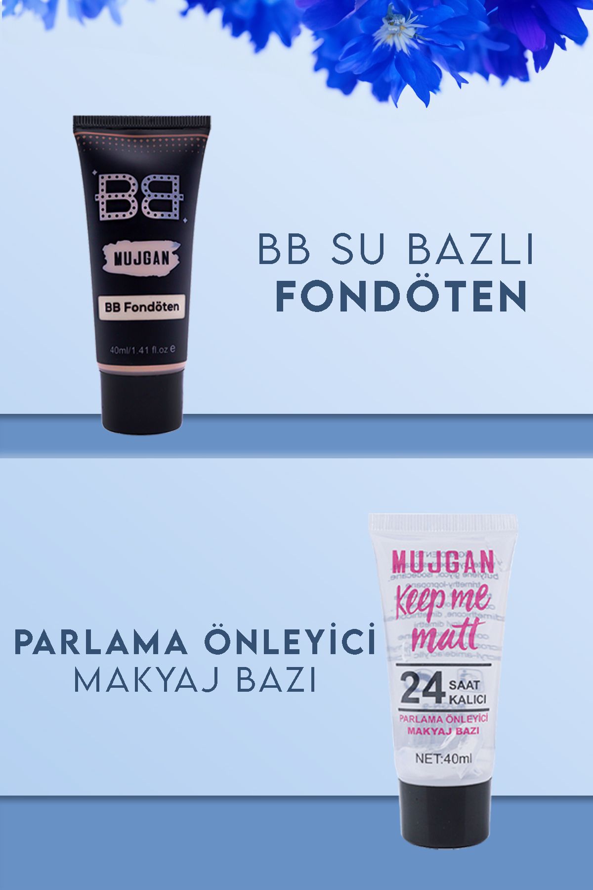 MUJGAN Müzik Serisi Nostalji 90'lar Pop 20 Parça Makyaj Seti Esmer Ten - Görsel 2