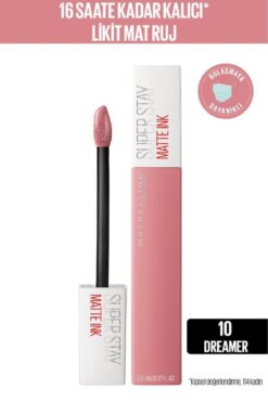 Maybelline New York Superstay Matte Ink Liquid Lipstick 10 Dreamer 3600531411183