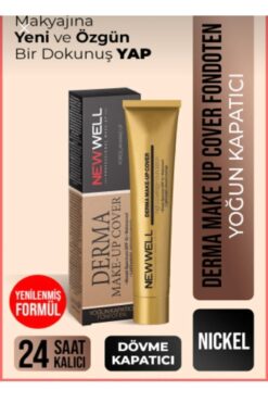 NEW Dövme Kapatıcı Koyu Renk Yoğun Kapatıcı Fondoten 30 ml 06 Nickel
