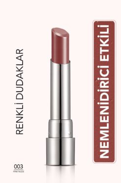 Flormar Nemlendirici Parlak Ruj- Sheer Up Lipstick - 003 Pinky Nude - 8682536012010