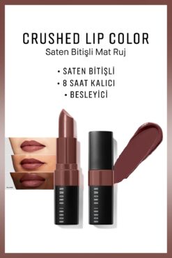 BOBBI BROWN Crushed Lip Color - Saten Bitişli Mat Ruj - Telluride 716170190990