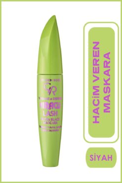 Golden Rose Volume&Define Miracle Lash Ultra Black Mascara Hacim Veren Ultra Siyah Maskara 9,3 ml