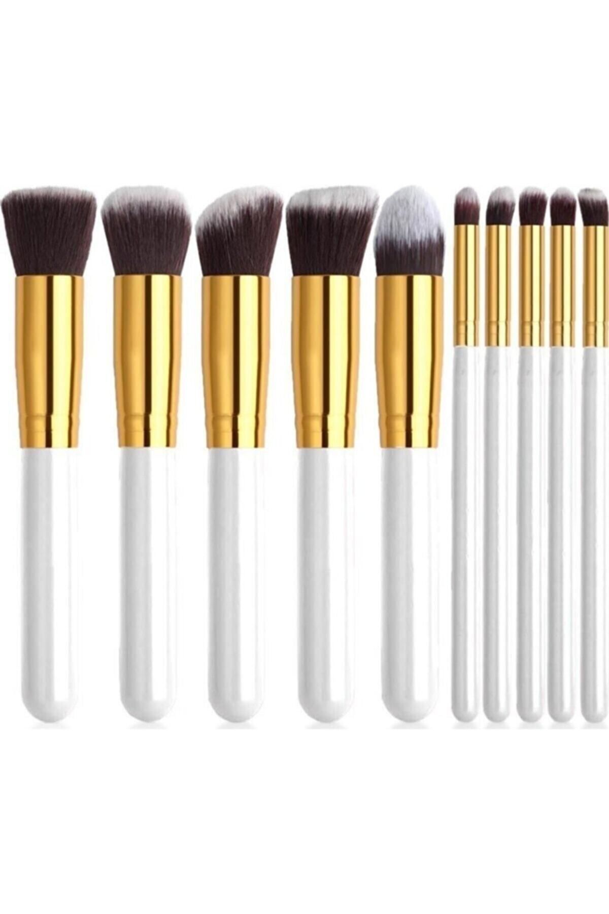 İzla Lila Renk Makyaj Fırça Seti 10'lu