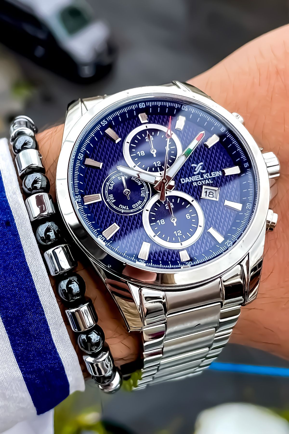 Daniel Klein Orijinal Su Geçirmez Erkek Çelik Kol Saati Bileklik