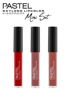 Pastel Daylong Lipcolor Kissproof - Mini Likit Mat Ruj 3'lü Set No: 09-39-43