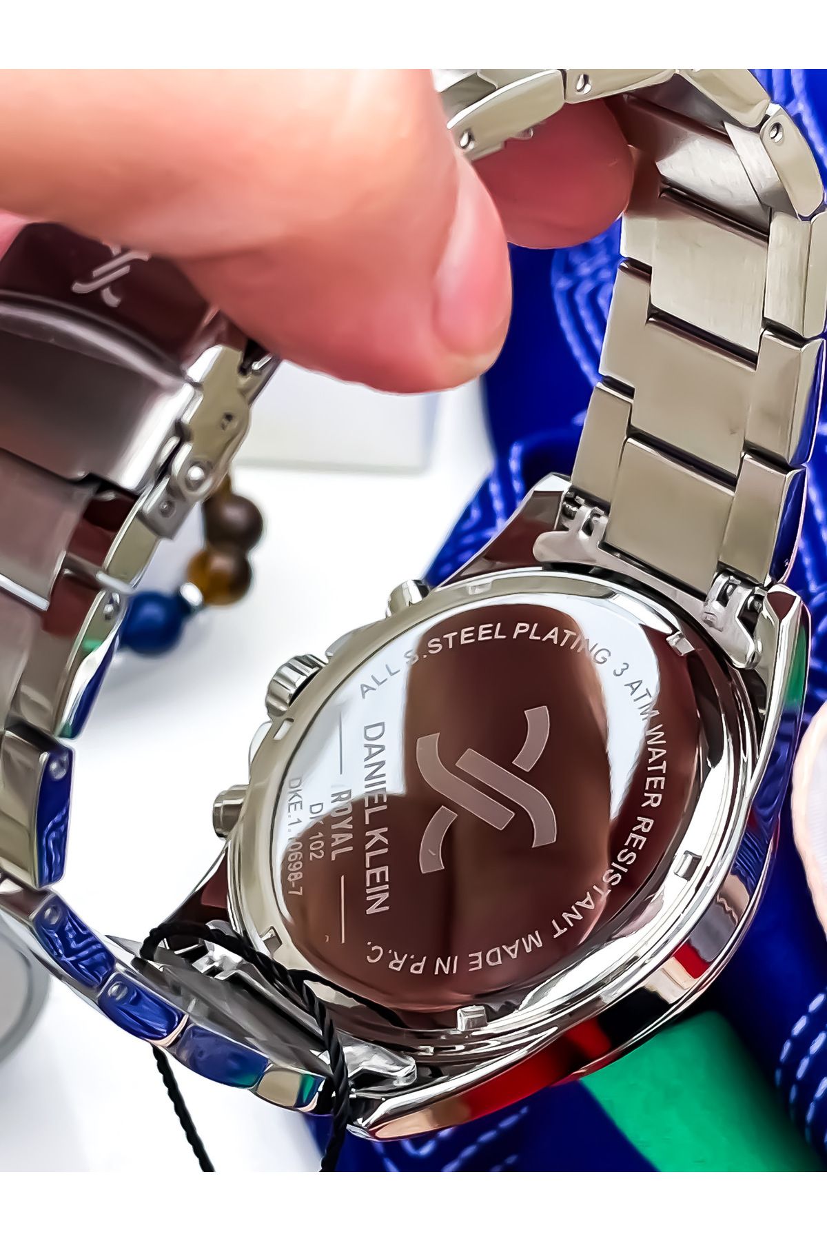 Daniel Klein Orijinal Su Geçirmez Erkek Çelik Kol Saati Bileklik - Görsel 6