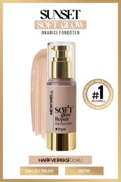 New Well Sunset Soft Glow Repair Foundation Yumuşak Işıltılı Onarıcı Fondöten 30 ML