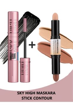 ROWENAROSE Sky High Maskara Pembe & Stick Contour