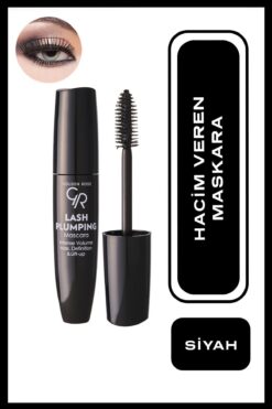 Golden Rose Lash Plumping Mascara İçerikli Büyük Fırçalı Hacim Veren Maskara 13 ml