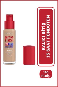 Rimmel Kalıcı Bitiş 35 Saat Fondöten - 100 - Fildişi, 30ml