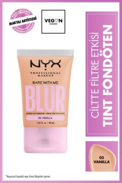 NYX Professional Makeup Blur Tint Ciltte Filtre Etkili Fondöten - 05 Vanilla