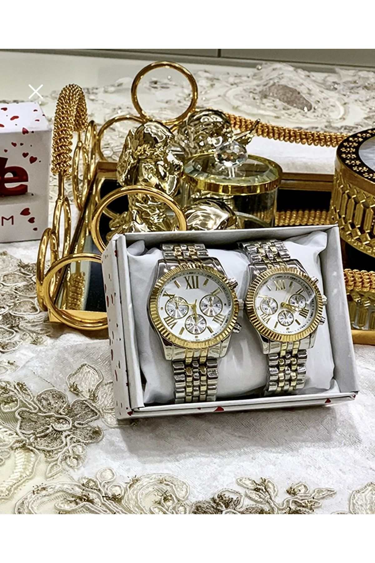 pullmarkt Çift sevgili kol saati - Görsel 2